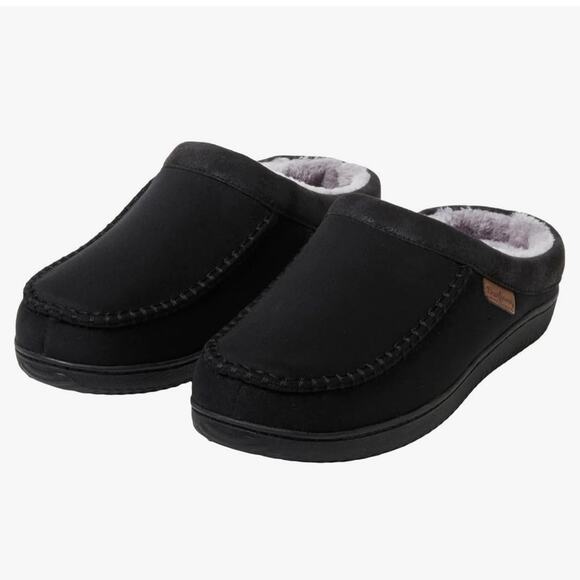 NIB •  Dearfoams Men's Memory Foam Slipper Size: 7-8 - Picture 1 of 9